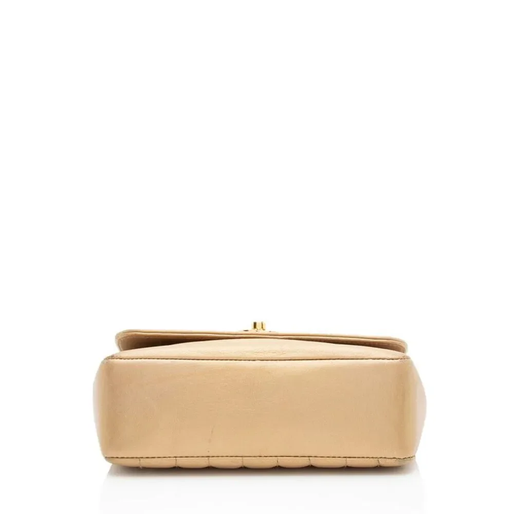 Chanel Vintage Metallic Lambskin Bijoux Mini Flap Bag